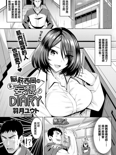[羽月ユウト]脳筋西岡の妄想DIARY(COMIC快楽天ビースト 2017年4月號)