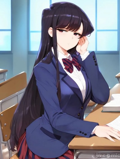 中出古见同学母女