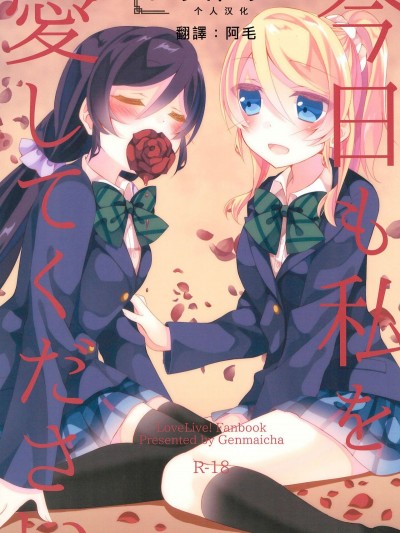 [北京神馬個人漢化] (僕らのラブライブ! 12) [玄米茶 (モグ)] 今日も私を愛してください (ラブライブ!)