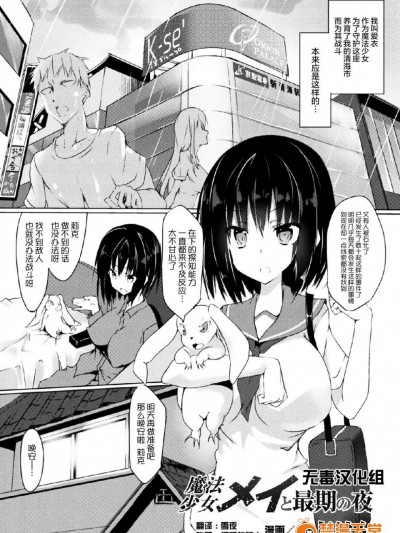 [ふじはん]魔法少女メイと最期の夜(二次元コミックマガジン 状態変化で絶望堕ち！Vol.1)